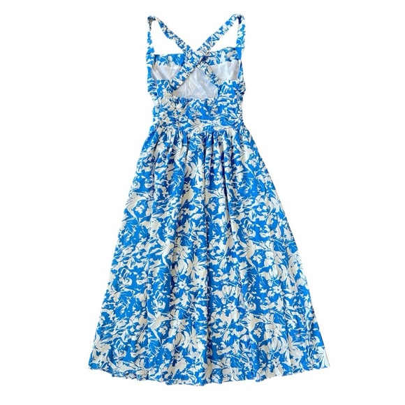 Free The Roses Floral Cross Back Maxi Dress - Picture 4 of 5